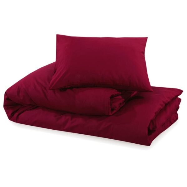 Voodipesukomplekt, Bordoo, 225 X 220 Cm, Puuvill Punane - Image 6