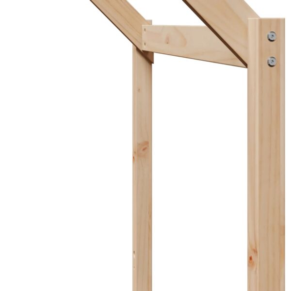 Kõrge voodi redeli ja katusega, Männipuit - Image 10