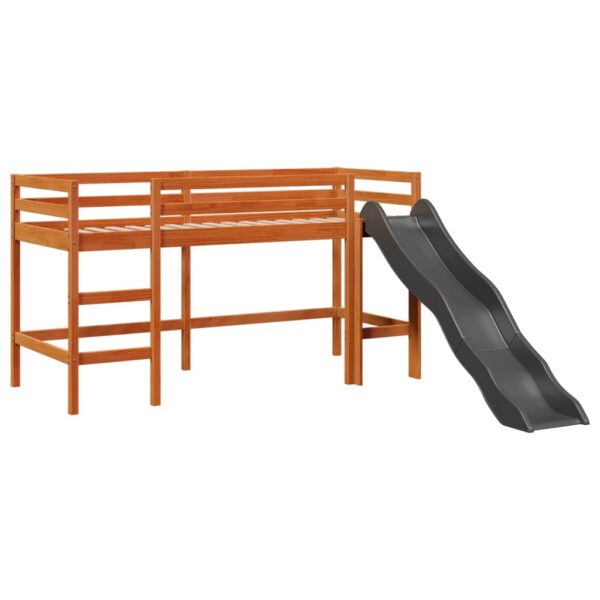 Laste kõrge voodi torniga, Männipuit - Image 7