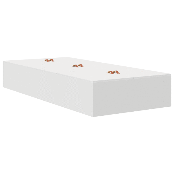 Hoiukastiga voodiraam, valge 80X200cm - Image 4