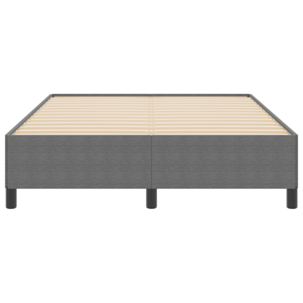 Voodi, hall 140X190 Cm Korduurkangas - Image 6