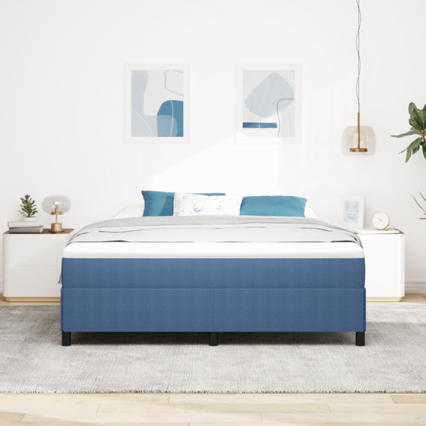Voodiraam, Sinine 180X200cm - Image 4
