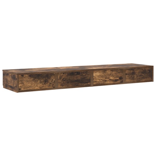 Voodi Sahtlid Suitsutatud Tammest 135X36,5X16,5 Cm Töödeldud Puidust - Image 8